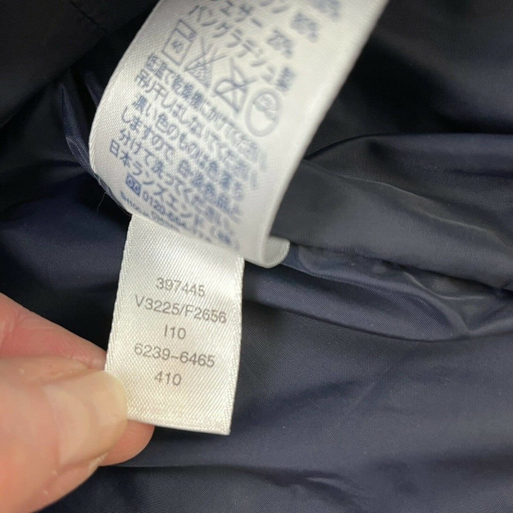 Lands End Puffer Vest Plaid Snap Up Pockets - Picture 7 of 10